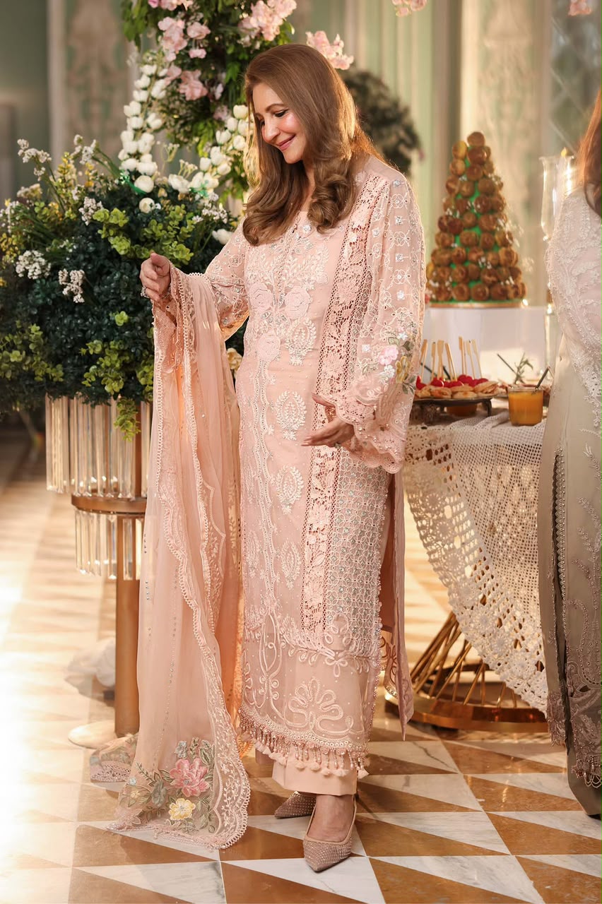 Heavy Chiffon Embroidered 
